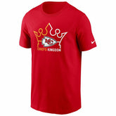 Kansas City Chiefs Local Phrase Nike Essential NFL T-Shirt Red - Taass US