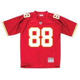 Tony Gonzalez #88 Kansas City Chiefs Mitchell & Ness Throwback NFL Jersey Red - Taass sale