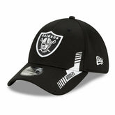 Las Vegas Raiders Official 2021 NFL Sideline New Era 39THIRTY Flex Cap Home - Taass discount
