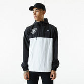 Las Vegas Raiders New Era 2021 Color Block NFL Windbreaker Jacket - Taass discount