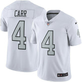 Derek Carr #4 Las Vegas Raiders Nike Vapor Limited NFL Jersey Alternate White - Taass US