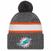Miami Dolphins Gray 2023 NFL Sideline New Era Sport Knit Hat - Taass near me