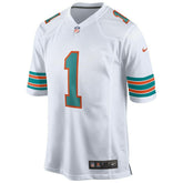 Tua Tagovailoa #1 Miami Dolphins Classic Nike Game NFL Jersey White - Taass online