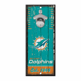 Miami Dolphins NFL Bottle Opener Sign - Taass for sale