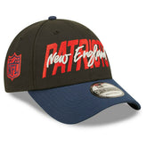 New England Patriots Official 2022 NFL Draft New Era 9FORTY Adjustable Cap - Taass sale