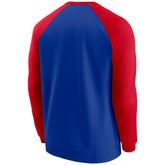 New England Patriots Raglan NFL Throwback Nike Crewneck Pullover - Taass sale