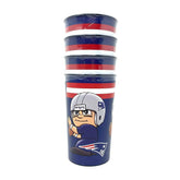 New England Patriots NFL TeenyMates Party Cup Set (4-Pack) - Taass discount