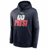 New England Patriots NFL Local Nike Club Fleece Hoodie - Taass for sale