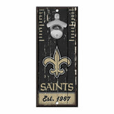 New Orleans Saints NFL Bottle Opener Sign - Taass US