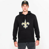 New Orleans Saints Logo Hoodie NFL Sweatshirt Black - Taass sale