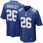 Saquon Barkley #26 New York Giants Game Football NFL Jersey Blue - Taass sale