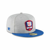 New York Giants 2018 NFL Sideline 59FIFTY Fitted Cap Road - Taass for sale