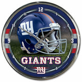 New York Giants Chrome NFL Wall Clock - Taass near me
