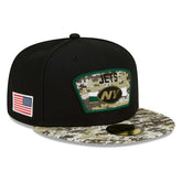 New York Jets 2021 NFL On-Field Salute to Service New Era 59FIFTY Fitted Cap - Taass near me