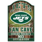 New York Jets WinCraft NFL Fan Cave Wood Sign - Taass sale