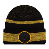 Pittsburgh Steelers 2021 NFL Sideline New Era Tech Knit Beanie - Taass sale