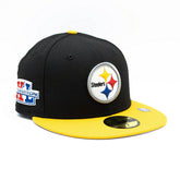 Pittsburgh Steelers Super Bowl XL New Era 59FIFTY Fitted NFL Cap - Taass sale