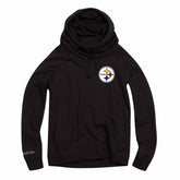 Pittsburgh Steelers Funnel Neck Pullover NFL Hoodie (WOMEN'S) - Taass near me