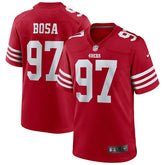 Nick Bosa #97 San Francisco 49ers Nike Game NFL Football Jersey Red - Taass for sale