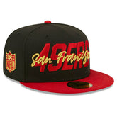 San Francisco 49ers 2022 NFL Draft On-Stage New Era 59FIFTY Fitted Cap - Taass US