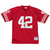 Ronnie Lott #42 San Francisco 49ers Mitchell & Ness Throwback NFL Jersey Red - Taass online