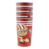 San Francisco 49ers NFL TeenyMates Party Cup Set (4-Pack) - Taass for sale