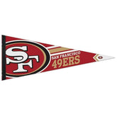 San Franciso 49ers Big Logo Premium Football NFL Pennant - Taass for sale