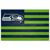 Seattle Seahawks WinCraft NFL Americana Wood Sign - Taass for sale