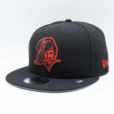 Tampa Bay Buccaneers Throwback New Era 9FIFTY NFL Snapback Cap Black - Taass for sale