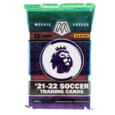 2021/22 Panini Mosaic Premier League EPL Soccer Hobby Booster Pack - Taass for sale