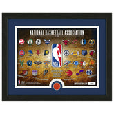 Highland Mint NBA Logos & Team-Used Basketball Frame - Taass sale