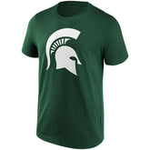 Michigan State Spartans Primary Logo NCAA T-Shirt Green - Taass for sale