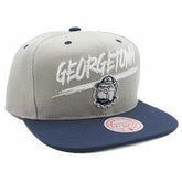 Georgetown Hoyas Transcript Mitchell & Ness Snapback NCAA Cap - Taass near me