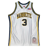 Dwyane Wade #3 Marquette University 2002-03 Authentic NCAA Jersey White - Taass sale