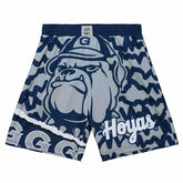 Georgetown Hoyas Mitchell & Ness Jumbotron 2.0 NCAA Shorts - Taass for sale