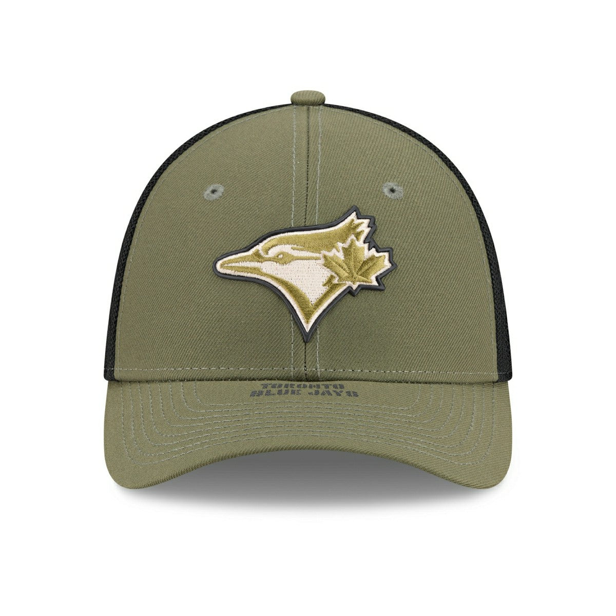 Toronto Blue Jays 2026 MLB Armed Forces 39THIRTY M-Crown Flex Cap Olive - Taass online