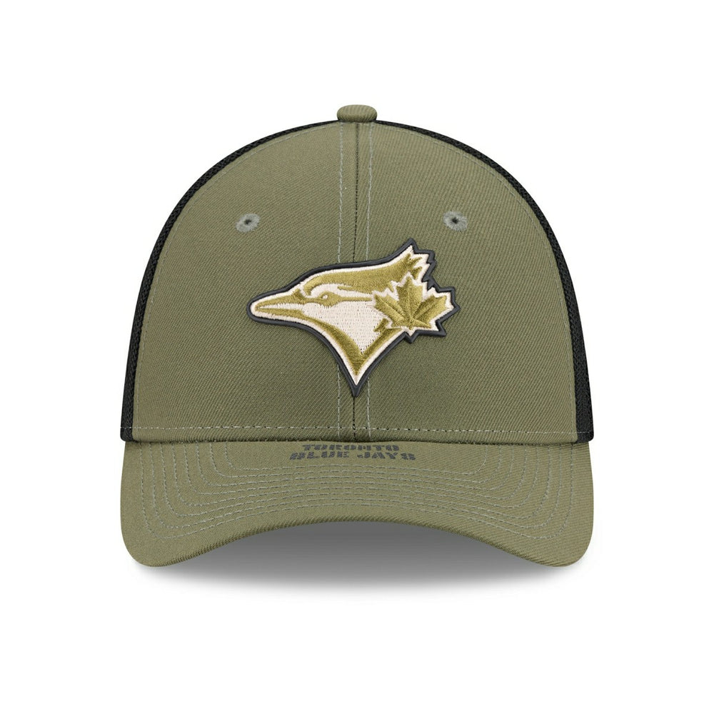 Toronto Blue Jays 2026 MLB Armed Forces 39THIRTY M-Crown Flex Cap Olive - Taass online
