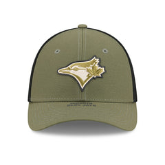 Toronto Blue Jays 2026 MLB Armed Forces 39THIRTY M-Crown Flex Cap Olive - Taass online
