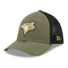 Toronto Blue Jays 2026 MLB Armed Forces 39THIRTY M-Crown Flex Cap Olive - Taass online