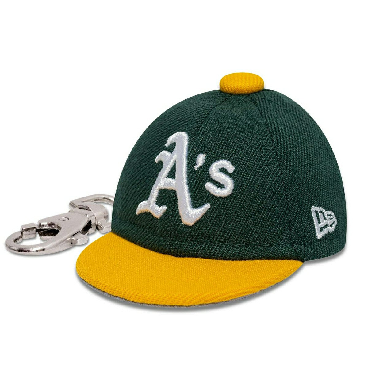 Athletics MLB Mini Cap Mini Cap Key Chain Green - Taass discount