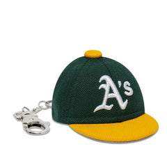 Athletics MLB Mini Cap Mini Cap Key Chain Green - Taass discount