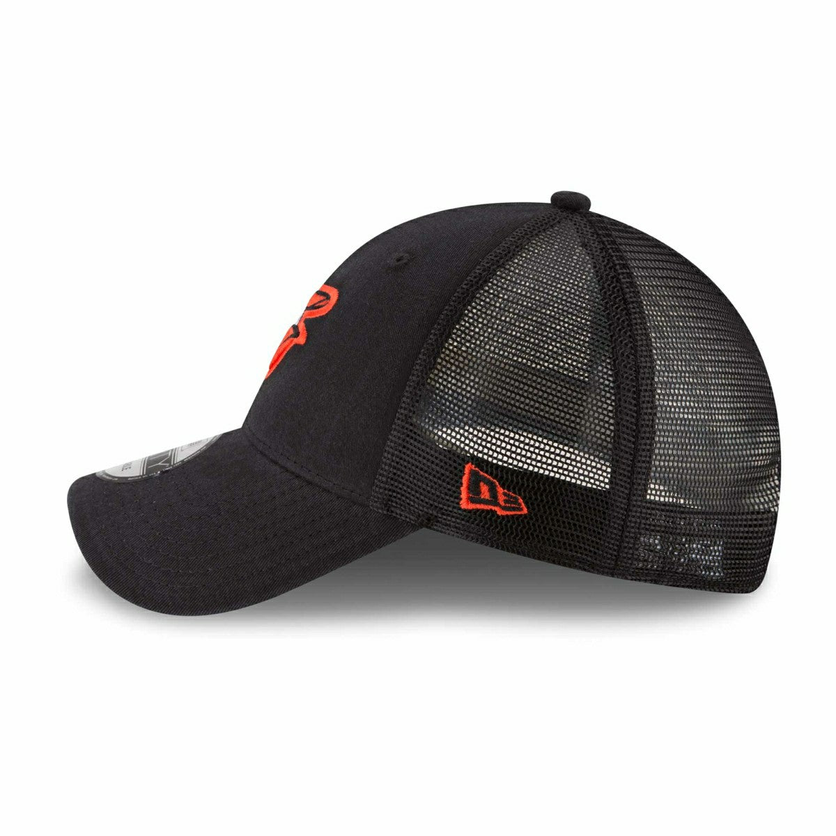 Baltimore Orioles Basic New Era 9FORTY Trucker MLB Cap - Taass discount