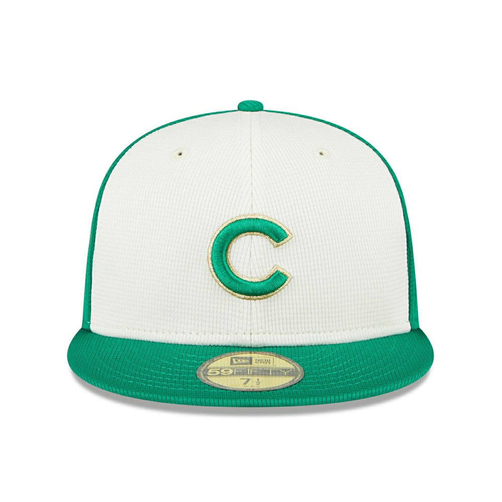 Chicago Cubs 2024 St. Patrick's Day Authentic New Era 59FIFTY Fitted Cap - Taass near me