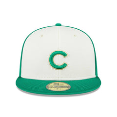 Chicago Cubs 2024 St. Patrick's Day Authentic New Era 59FIFTY Fitted Cap - Taass near me