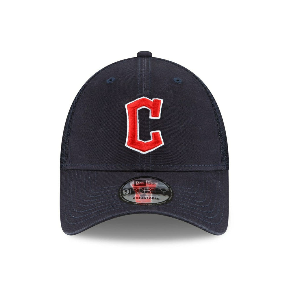 Cleveland Guardians Basic 9FORTY Trucker MLB Cap Navy - Taass near me