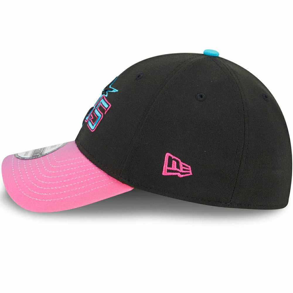 Miami Marlins MLB City Connect New Era 39THIRTY Flex Cap Black - Taass sale