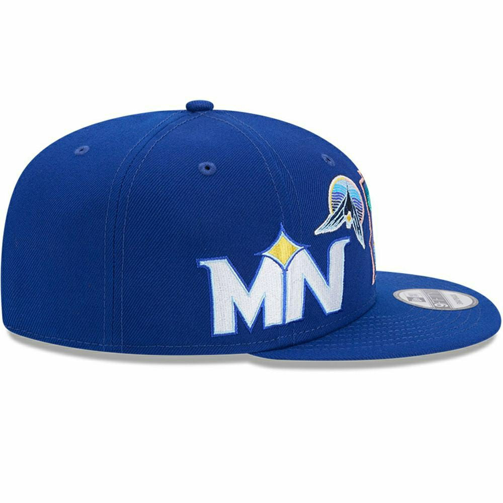 Minnesota Twins FP586 City Connect New Era 9FIFTY Snapback Cap Blue - Taass for sale