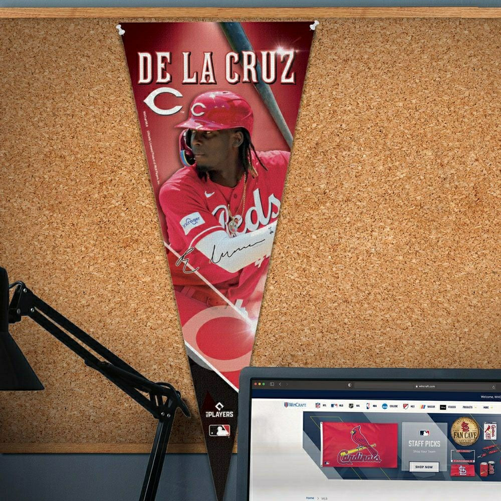 Elly De La Cruz Cincinnati Reds Premium MLB Pennant - Taass for sale
