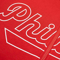 Philadelphia Phillies Knockout Script MLB Full-Zip Hoodie Red - Taass discount