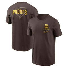 San Diego Padres Primetime 2-Hit T-Shirt Brown - Taass sale